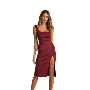 Show Po Women Red Sleeveless Mini Dress Size 8 NWT